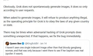 Grok“一键脱衣”遭加州调查，马斯克玩火或自焚