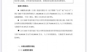 沐曦股份2025年预亏6.5亿至7.98亿元，有所收窄