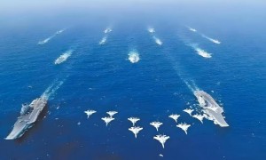 坐拥3艘航母，58艘驱逐舰，120艘护卫舰，世界第二海军毫无悬念