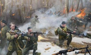 不愧是战斗民族！90名伞兵对战2500名叛军，血战3天3夜牺牲84人