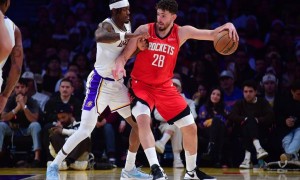 圣诞大战-杜兰特25分詹姆斯18分 火箭大胜湖人