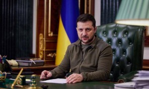 泽连斯基发出狠话，要求每月干掉5万俄军，话音刚落，俄军70枚导弹空袭基辅！