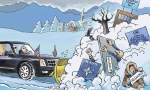 特朗普大闹达沃斯，全世界哭笑不得