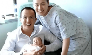 36岁梁洛施又谈恋爱了，男方演过《天龙八部》游坦之，两人甜蜜似老夫老妻