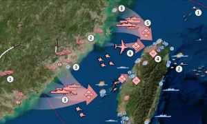 三线作战！台海若开战，中国三大周边战场已浮出水面，胜算几何？