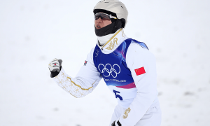 第四金！自由式滑雪男子空中技巧 王心迪夺冠