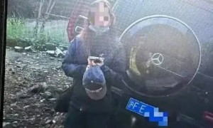 金晨交通事故监控截图曝光！交警称网传金晨相关事故认定书属实