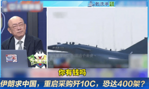 台专家“善意提醒”大陆：伊朗如果买歼10CE，一定要用现金交易