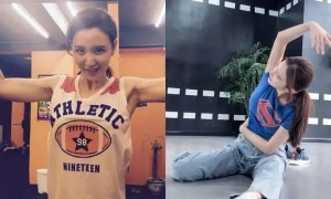 43岁张萌的“泳装照”绝了！大秀腰臀比，网友直呼：说23岁我都信