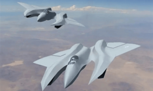 美国公布新六代机SM-39“剃刀”，4马赫超级战机，这造型真能飞起来？