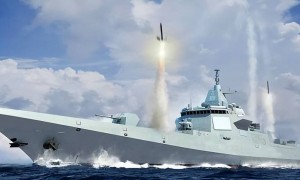 粗大就是真理！055的“深坑”垂发，让世界感到“大”有不同