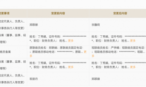 不到两个月再变更！宗馥莉重任宏胜集团法定代表人，严学峰任联络员