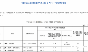 中石油、中石化等央企负责人能领多少钱？国资委披露