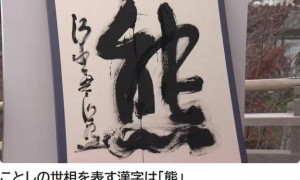 日本公布2025年年度汉字：熊