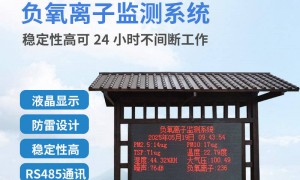 国产大气负氧离子监测系统：自主研发赋能，精准监测大气环境