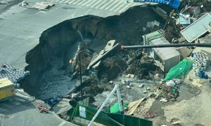 上海嘉闵线施工区域再次发生塌陷，申通地铁独家回应：无人员伤亡