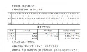 曼城造4倍冷负 足彩头奖开16注60.4万余元